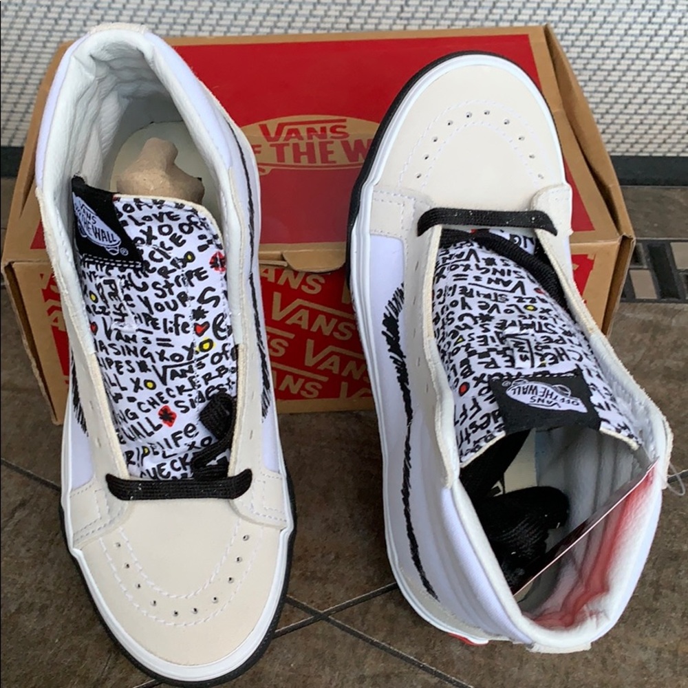 VANS SK8-Hi Reissue Dly Black/True White WMNS - Picture 7 of 16